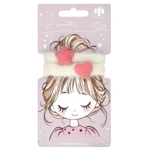 Набор резинок для волос арт. 71821 ЗВЕЗДОЧКА И СЕРДЕЧКО 2шт.