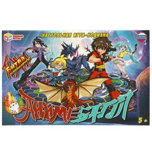 Аниме баттл. Настольная игра-ходилка