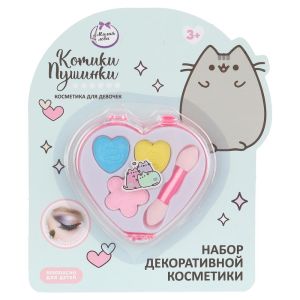 Косметика ДЛЯ ДЕВОЧЕК тени для век c блестками, блистер МИЛАЯ ЛЕДИ