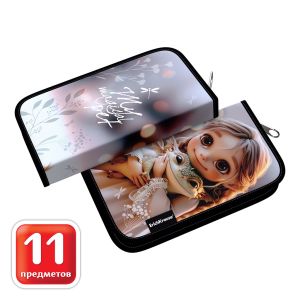 Пенал-книжка без наполнения ErichKrause 110x205x25мм Magic Pet