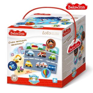 Лото для самых маленьких "О чем мечтают мальчики" Baby Toys 02525
