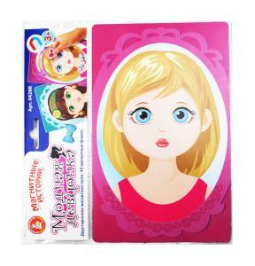 Игра магнитная "Модная девчонка" Магнитные истории (европодвес) 04288