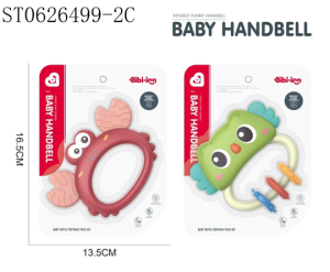 Погремушка крабик и сова BABY HANDBELL