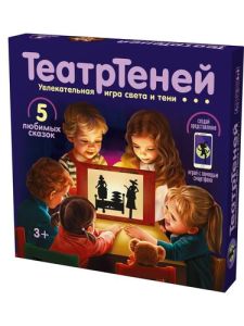 Игра настольная "ТеатрТеней" Театр на столе (5 сказок) 05402