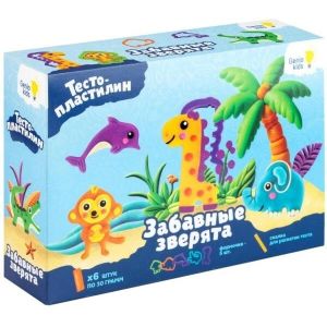 Набор для детской лепки "Забавные зверята"