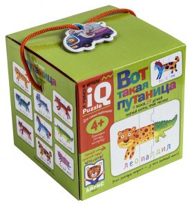 Для самых маленьких. 4+ Вот такая путаница. IQ Puzzle.