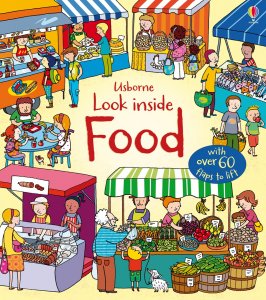 Look inside food (Книга с окошками)