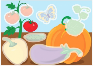 Многоразовые водные раскраски. Выпуск 12 Овощи