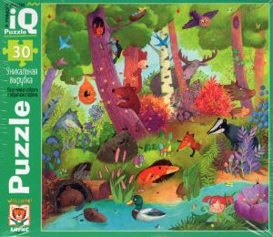 IQ Пазл для малышей 30 эл. Прятки в лесу 3+