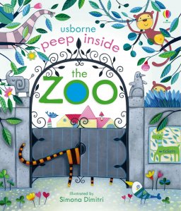 Peep inside the zoo (книга со множеством окошек)