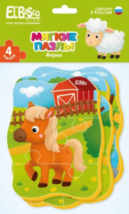 Мягкий пазл "Ферма"