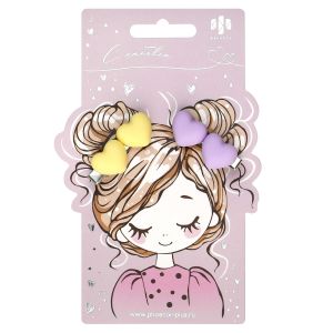 Набор заколок для волос «зажим», арт. 71785 СЕРДЕЧКИ