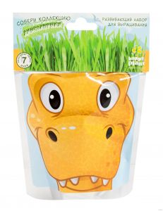 Набор Happy Plant для выращивания. Динозаврик Рекси.