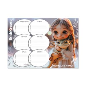 Расписание уроков ErichKrause Magic Pet, А4