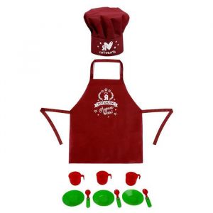 Игровой набор «Шеф-повар» с фартуком и аксессуарами 2929886