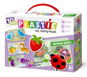 Пластик на липучках "Цвета" 10KOR PLASTIC 02836