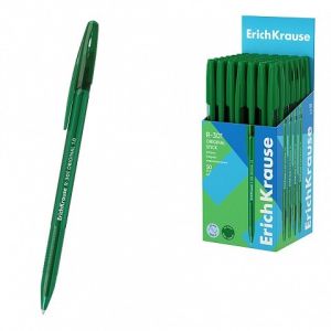 Ручка шариковая ErichKrause R-301 Stick Original 1.0, цвет чернил зеленый
