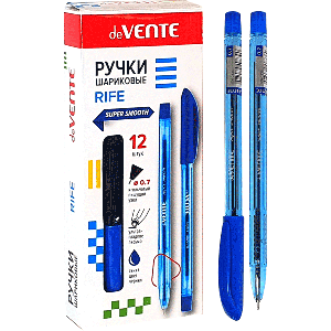 Ручка шариковая ультра гладкое письмо Rife (синий цвет)