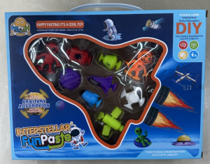 Присоски Космос 9 штук макси Подарочная коробка