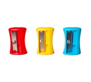 Точилка для карандашей 1 отверстие, без контейнера, пластмассовая