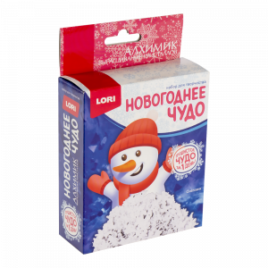 Выращивание кристаллов. Фигурки "Снеговик"