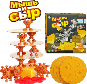 Игра на баланс. Мышь и сыр