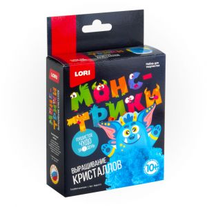 Выращивание кристаллов.Монстрики "Голубой монстрик"