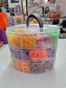 Резиночки для плетения "Сердце" средние