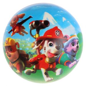 Мяч пвх 23 см Щенячий Патруль полноцвет, в сетке. Летние игры