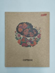 Тетрадь общая, 36л., клетка "Mix", крафт