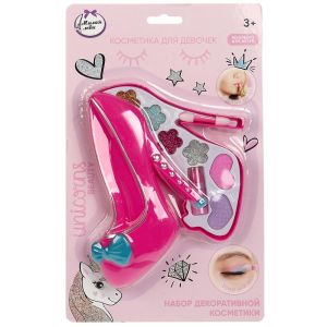 Тени с блестками, помада МИЛАЯ ЛЕДИ "ТУФЕЛЬКА" 