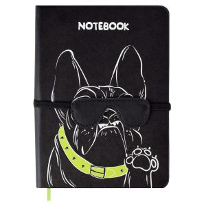 Записная книжка, А6+, БУЛЬДОГ 