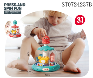 Детский игровой центр Подводный мир PRESS AND SPIN FUN