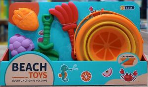 Набор песочный Фрукты (ведро складное). Летние игры