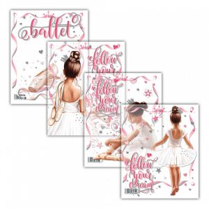 Набор пластиковых обложек ErichKrause Pointes, для тетрадей и дневников, 212х347мм, 80 мкм, ассорти 