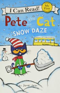 Pete the Cat snow daze.