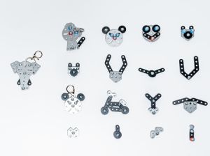 Брелок для ключей синий MYSTERIO MECHANIX