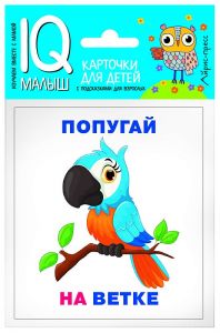 Умный малыш. Кто где находится? Набор карточек для детей.