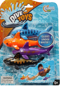 Игрушка для плавания Яркие рыбки Dive toys. Летние игры