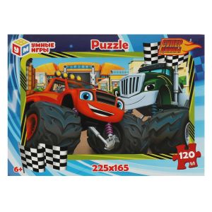 Суперджипы. Пазл классический в коробке. 120 деталей