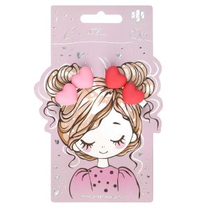 Набор заколок для волос «зажим», арт. 71784 СЕРДЕЧКИ