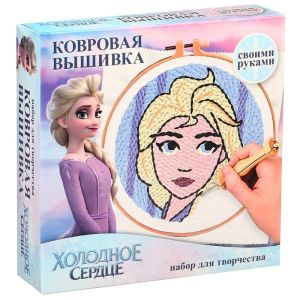 Ковровая вышивка "Эльза", Холодное сердце   