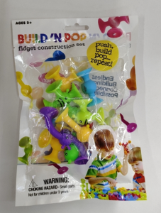 Присоски Пчелы Build'n Pop в пакете 9 штук мини