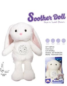 Мягкая игрушка поющий зайка SOOTHER DOLL
