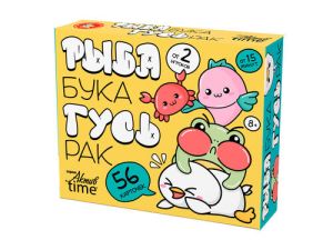 Игра настольная "Рыба, Бука, Гусь, Рак" Актив time