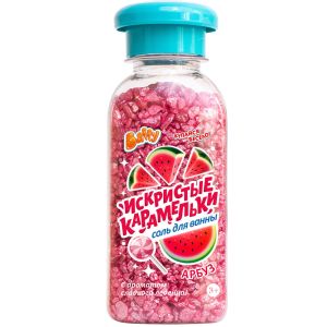 Соль для ванны Искристые карамельки, АРБУЗ