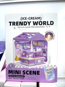 Сборная модель кафе ICE-CREAM TRENDY WORLD
