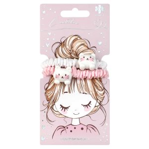 Набор резинок для волос арт. 71820 КОТИКИ 2шт.