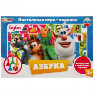 Азбука. Буба. Настольная игра-ходилка.