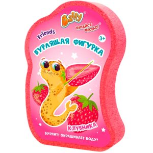 Бурлящая фигурка Клубника